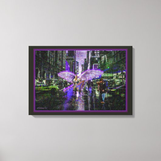 Die 24x16 gestaffelte Leinwand der Kreuzungswache (Vorderseite)