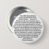 Die 25. Änderung Button (Vorne & Hinten)