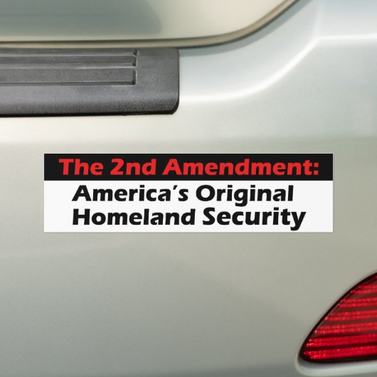 Die 2. Änderung Autoaufkleber (Auf Auto)