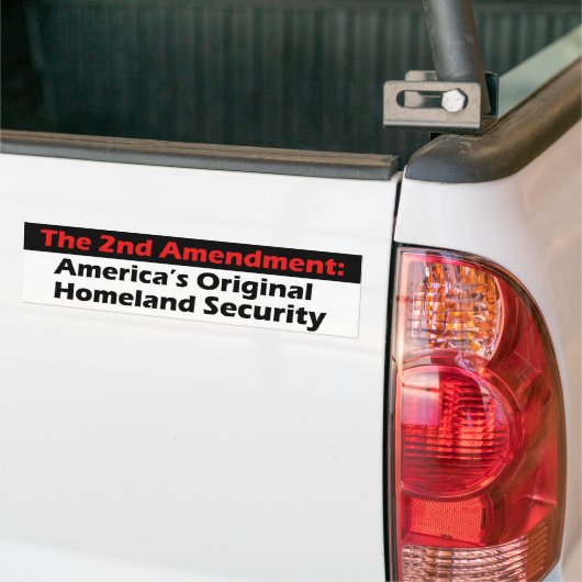 Die 2. Änderung Autoaufkleber (Auf Lkw)