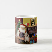 Die 2 Cairn Terriers des Weihnachtsmanns Kaffeetasse (Mittel)