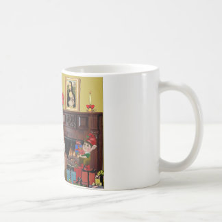 Die 2 Cairn Terriers des Weihnachtsmanns Kaffeetasse