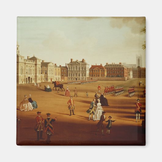 Die 2. Wachen auf der Parade bei den Pferdewächter Magnet (Vorne)