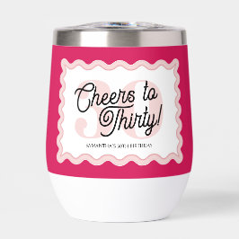 Die 30. Geburtstagsfeier von Wavy Pink