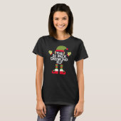 Die 30 Pack Drinking Elf Funny Christmas Beer T-Shirt (Vorne ganz)
