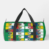 Die 32 Landkreis Wappen & Colors von Irland Duffle Bag (Rückseite)