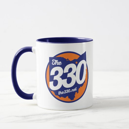 Die 330.net des Gipfels Zwei-Ton Kaffee-Tasse Tasse (Links)
