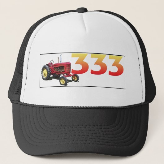 Die 333 truckerkappe (Vorderseite)