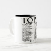 Die 33 besten Grafikdesigner in History_01 Zweifarbige Tasse (Vorderseite Links)