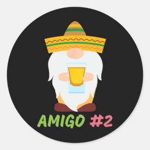 Die 3 Amigos Cinco De Mayo Amigo #1 Gruppe passt z Runder Aufkleber
