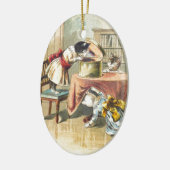 Die 3 kleinen Kätzchen: Suchen nach den Keramik Ornament (Links)