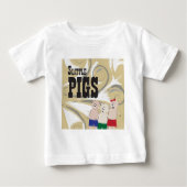 Die 3 kleinen Schweine Baby T-shirt (Vorderseite)