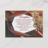 Die 3D Leder Academia Deco & Cards Begleitkarte (Vorderseite)