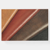 Die 3D Leder Academia Deco & Cards Gästebuch (Rückseite)