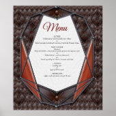 Die 3D Leder Academia Deco & Cards Poster (Vorne)