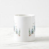 Die 3D-Tasse wird durch eine durchbrechende Mauer  Kaffeetasse (Mittel)