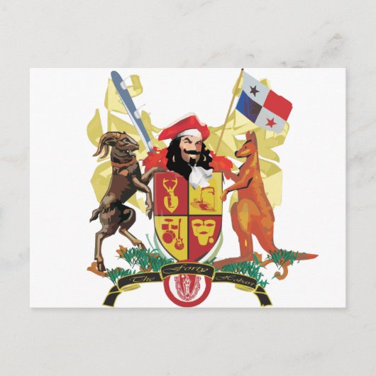 Die 40 Hobart Postkarte (Vorderseite)