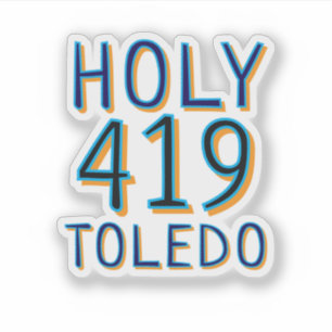 Die 419 - Heiliges Toledo Aufkleber