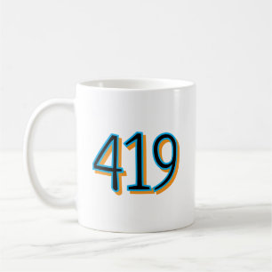 Die 419 - Toledo, Ohio Kaffeetasse