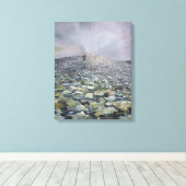 Die 42. Spitze Leinwanddruck (Insitu (Holzboden))