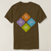 Die 4 Elemente der Liebe der Spiritualität T-Shirt (Design vorne)