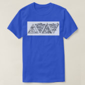 Die 4 Elemente Luftfeuermasse T-Shirt (Design vorne)