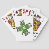 Die 4 h spielkarten (Rückseite)