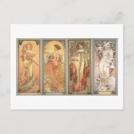 Die 4. Saison 1900 Postkarte