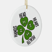 Die 4 Stunden Keramik Ornament (Rechts)