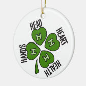 Die 4 Stunden Keramik Ornament (Links)