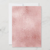 Die 50 zum Geburtstag eines gürtnisch rosa Glitzer (Rückseite)