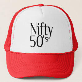 Die 50er Jahre sind nifty Truckerkappe