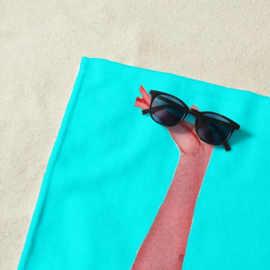 Die 50er Jahre Strandtuch (Beispiel)