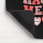 Die 5. Klasse hat mein Herz Fünfte Klasse Lehrer V Mousepad (Ecke)