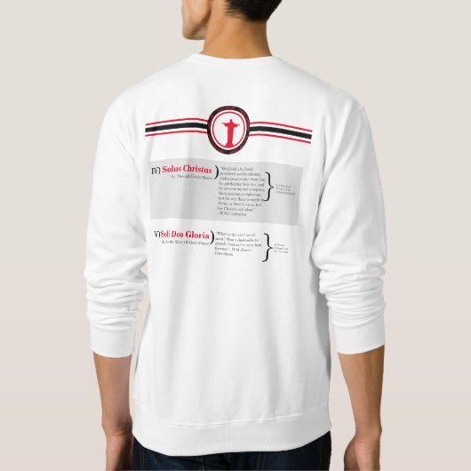 Die 5 Solas Sweatshirt (Rückseite)