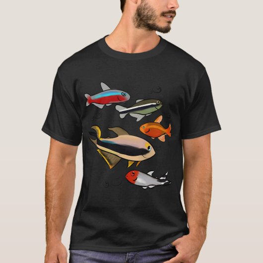 Die 5 Tetras T-Shirt (Vorderseite)