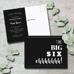 Die 60. Geburtstagsparty der BIG-Postkarte Postkarte<br><div class="desc">Mit einem Meilenstein 60. Geburtstagsparty? Diese Einladungskarten werden Sie begeistern,  an Ihrem Party teilzunehmen. PASSENDE Artikel in unserem Geschäft.</div>