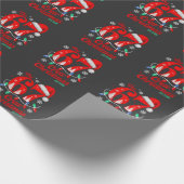 Die 67 Weihnachts-Crew-Edition Six Seven Brainrot Geschenkpapier (Ecke)