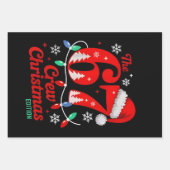 Die 67 Weihnachts-Crew-Edition Six Seven Brainrot Geschenkpapier Set (Vorderseite)