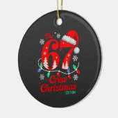 Die 67 Weihnachts-Crew-Edition Six Seven Brainrot Keramik Ornament (Links)