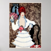 DIE 6 Old Deutsche Printer Advert Max Schweizer Poster (Vorne)