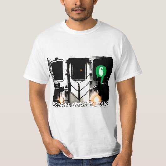 Die 6 USG Untergrundbahn-Reihen-T-Shirts T-Shirt (Vorderseite)