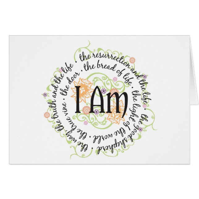 die 7 bin ich Aussagen (Vorderseite (Horizontal))