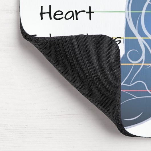 Die 7 Chakras Mousepad (Ecke)