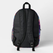 Die 7 Chakren´10 Bedruckter Rucksack (Rückseite)