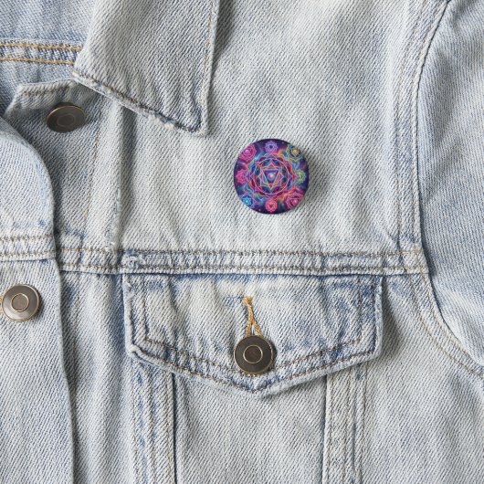 Die 7 Chakren´10 Button (Beispiel)