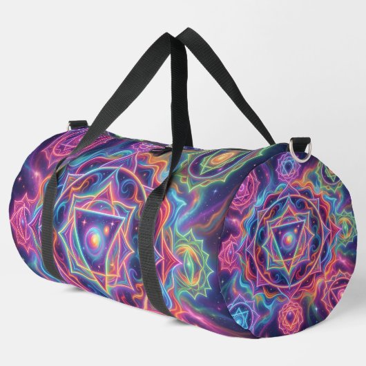Die 7 Chakren´10 Duffle Bag (Linke Ecke)