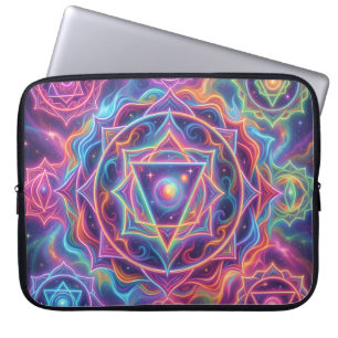 Die 7 Chakren´10 Laptopschutzhülle