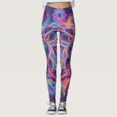 Die 7 Chakren´10 Leggings (Vorderseite)