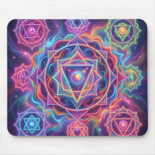 Die 7 Chakren´10 Mousepad (Vorne)